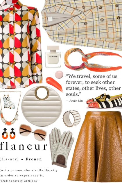 Flaneur- combinação de moda