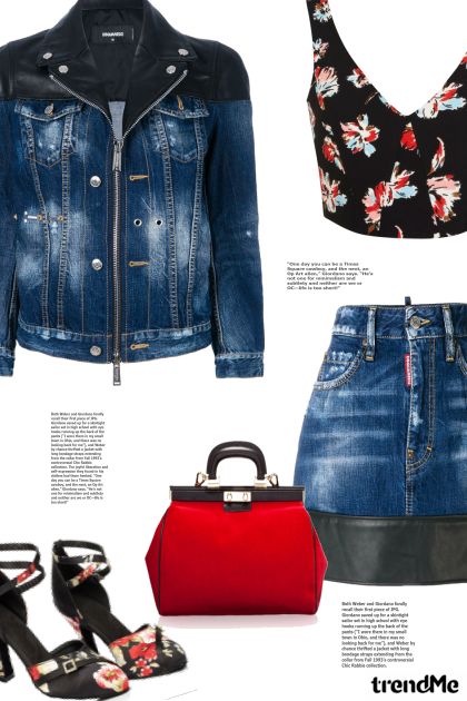 Floral with Jean- Fashion set