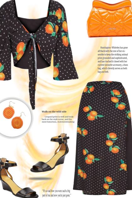 Oranges- Combinaciónde moda