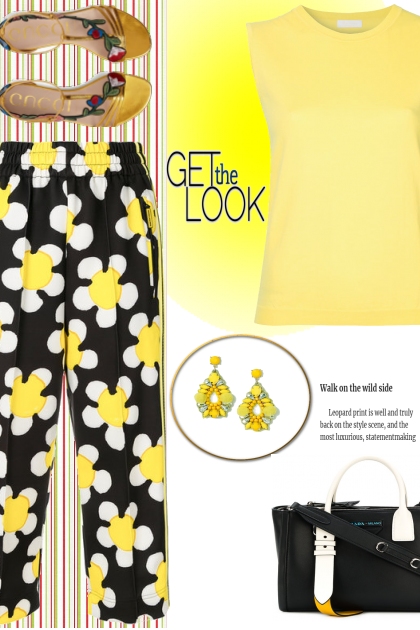 Yellow gold- combinação de moda