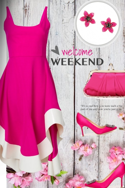 Pink- Combinazione di moda