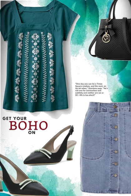 Get your boho on- 搭配
