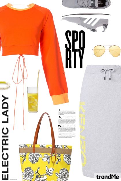 Electric Sporty- Fashion set