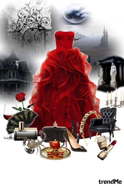 Red Queen- Modna kombinacija