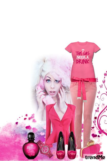 Pink!- Modekombination