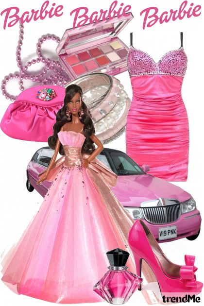 Barbie world- combinação de moda