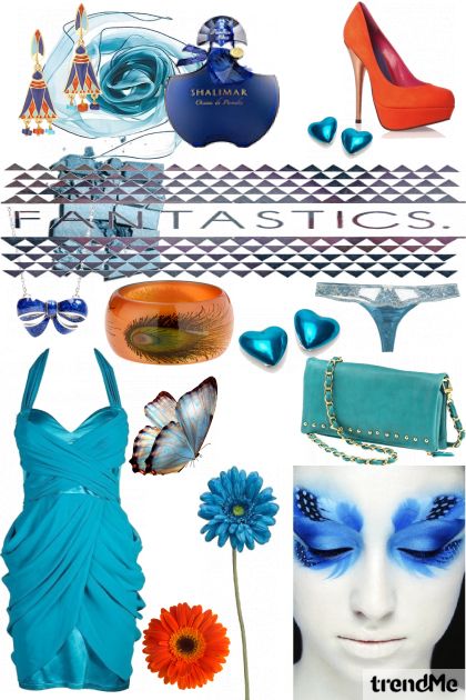 aqva blue- Fashion set