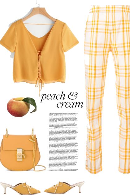 peaches and cream- Combinaciónde moda