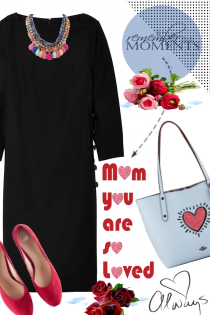 Happy Mother's Day- combinação de moda