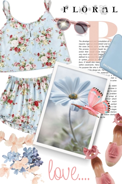 Summer Florals- Modna kombinacija