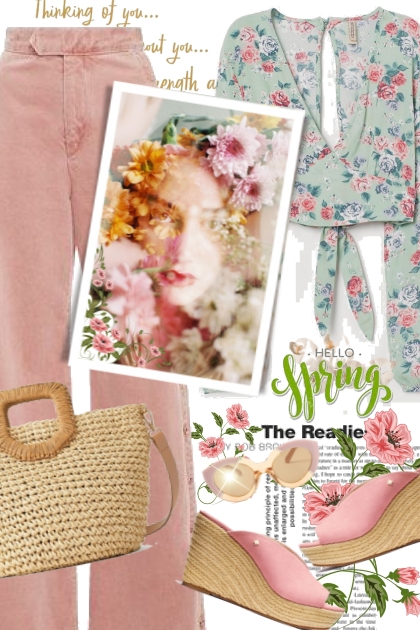 Spring Florals- Modekombination