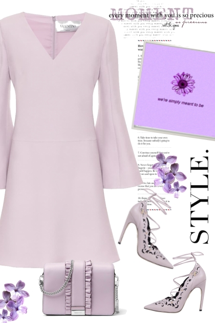 Lavender Moment- Combinazione di moda