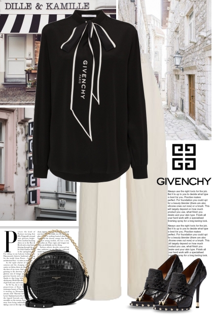Givenchy in Black & White- Fashion set