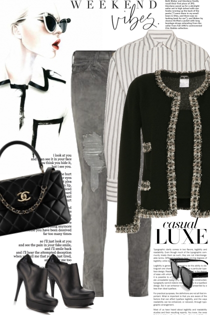 Chanel for the Weekend- Combinazione di moda
