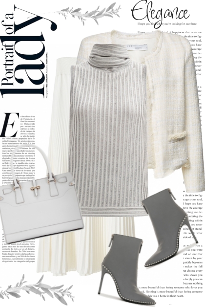 White and Grey - Fashion set