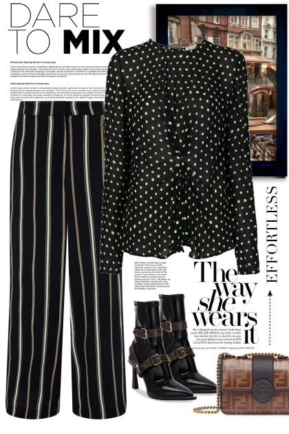 Stripes and Dots- Combinazione di moda