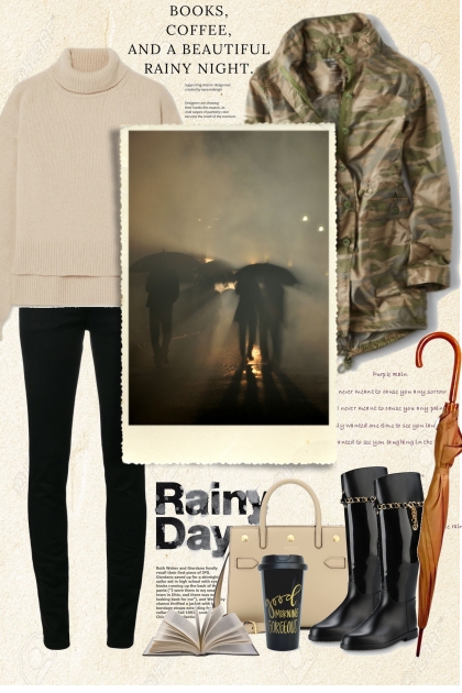 Rain Drops- Combinazione di moda