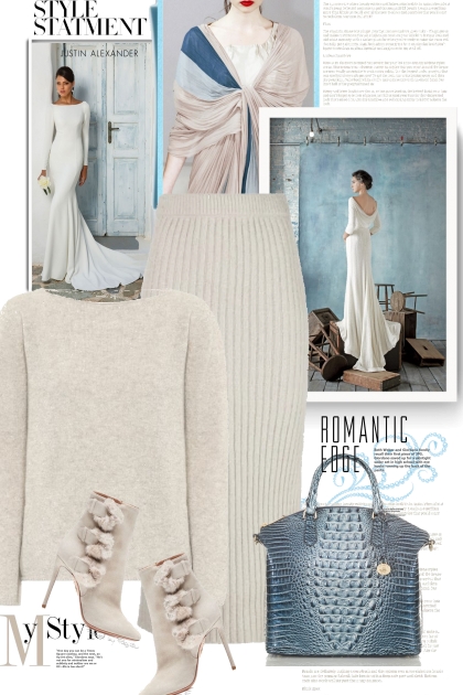 Ice Blue Winter- Модное сочетание