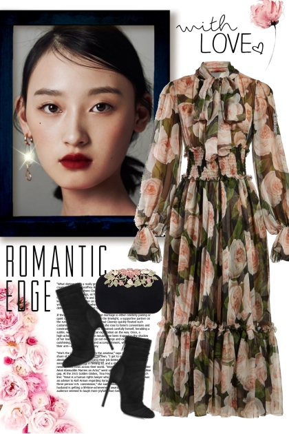 Romance and Roses- Модное сочетание