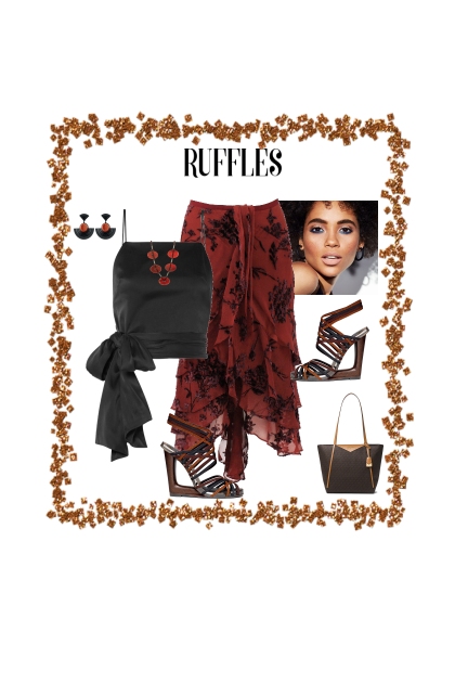 Ruffles- Модное сочетание
