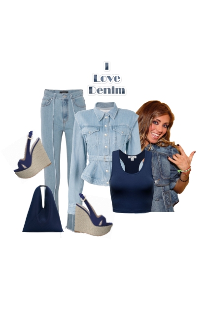 I Love Denim 2- Fashion set