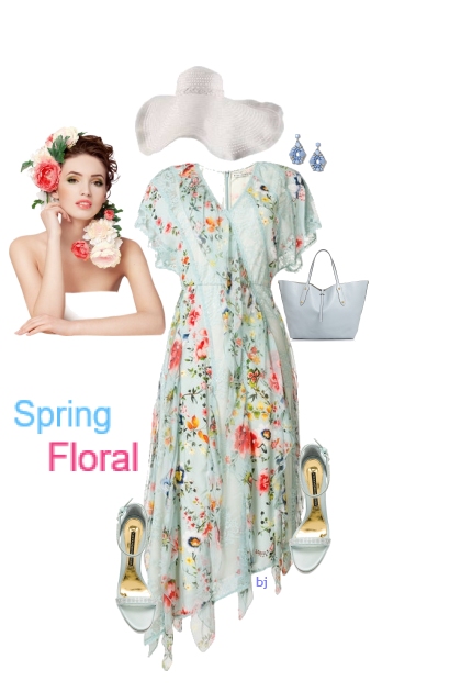 Spring Floral- Modna kombinacija