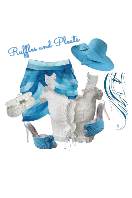 Ruffles and Pleats- Модное сочетание