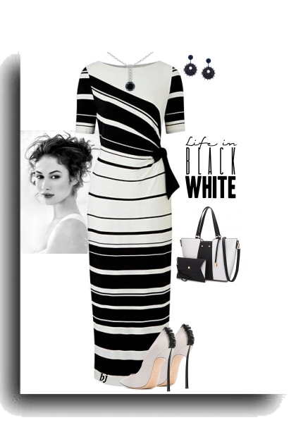 Life in Black and White II- Combinaciónde moda