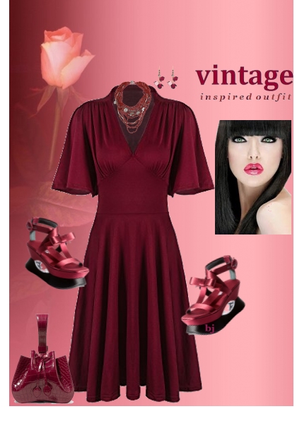 Vintage Inspired Outfit- Modna kombinacija