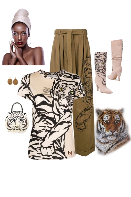 Tiger Fashion- Combinaciónde moda