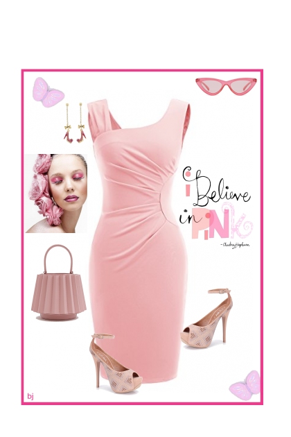 I Believe in Pink- Combinazione di moda