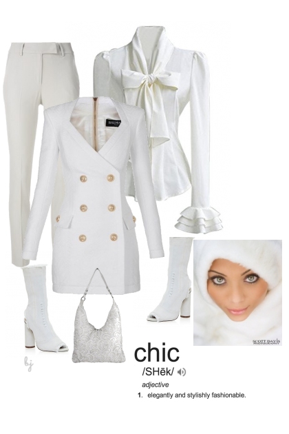 Chic- Combinazione di moda