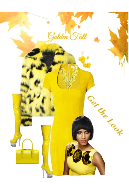 Golden Fall- Combinazione di moda