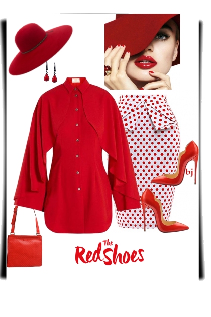 The Red Shoes II- Modna kombinacija