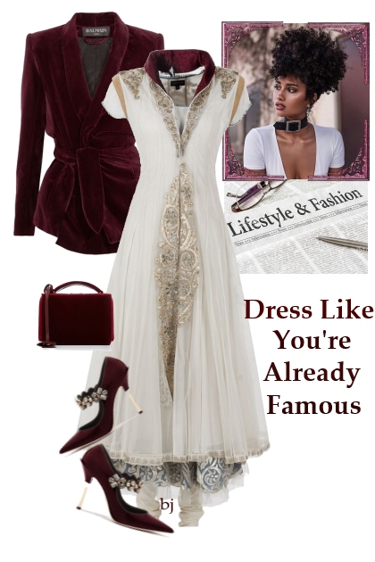 Dress Like You're Already Famous- Modna kombinacija