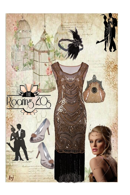 The Roaring 20's- Combinaciónde moda