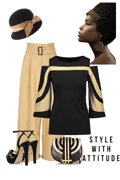 Black and Tan- Fashion set