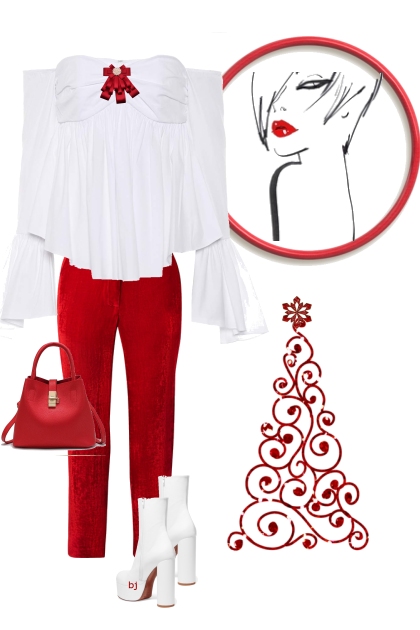 Red and White - Модное сочетание