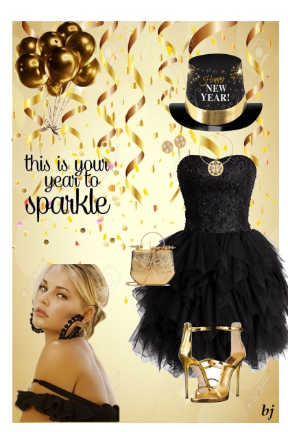 This is Your Year to Sparkle- Fashion set