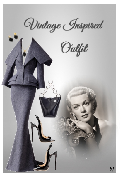 Vintage Inspired Outfit- combinação de moda