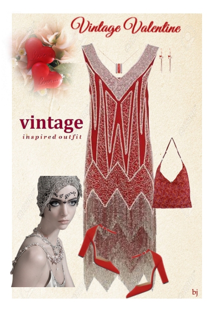 Vintage Valentine- Модное сочетание