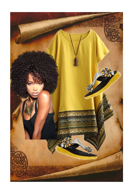 African Inspired- Combinaciónde moda