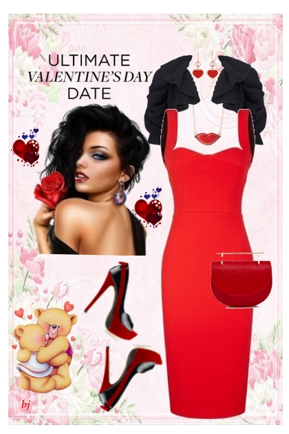 Ultimate Valentine's Day Date- Fashion set