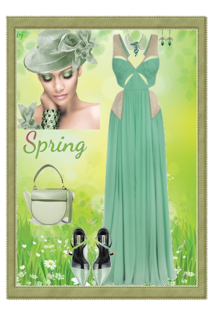 Spring Elegance- Modekombination