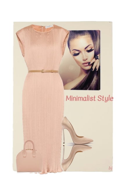 Minimalist Style- Модное сочетание