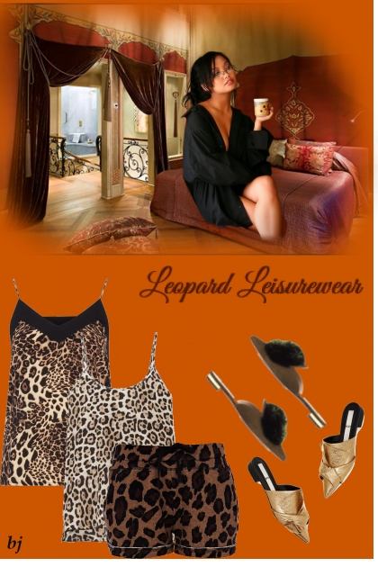 Leopard Leisurewear