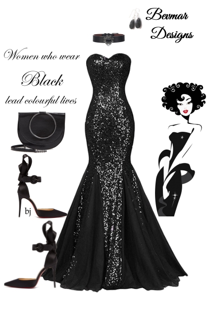Women Who Wear Black.....................- combinação de moda