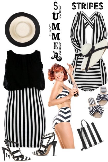 Summer Stripes- Combinazione di moda