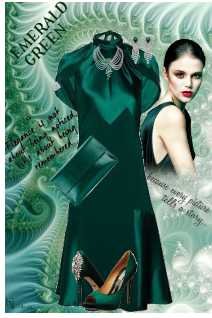 Emerald Green- Combinaciónde moda