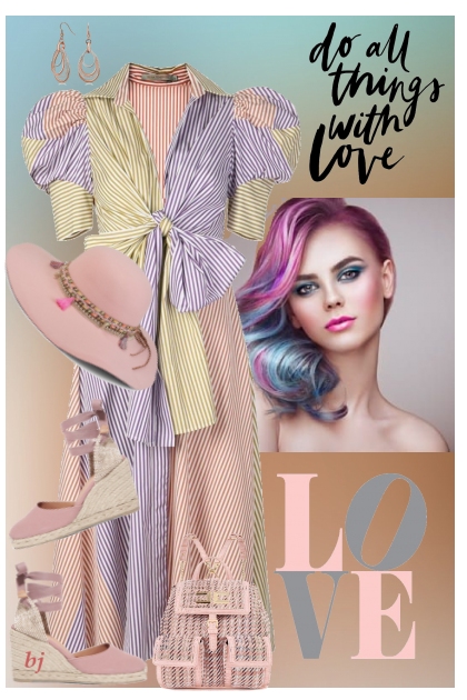 Do All Things With Love- Fashion set